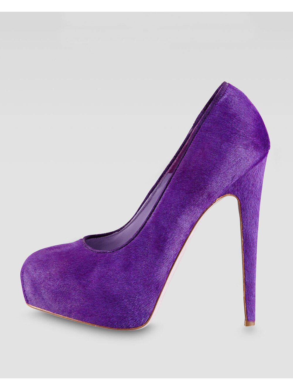 Brian Atwood BG 111th Anniversary Calf Hair Maniac Pump Sz:38 NEW